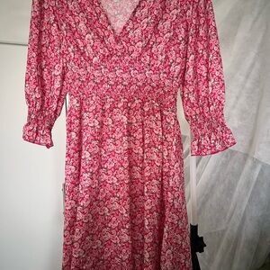 Floral Pink Dress